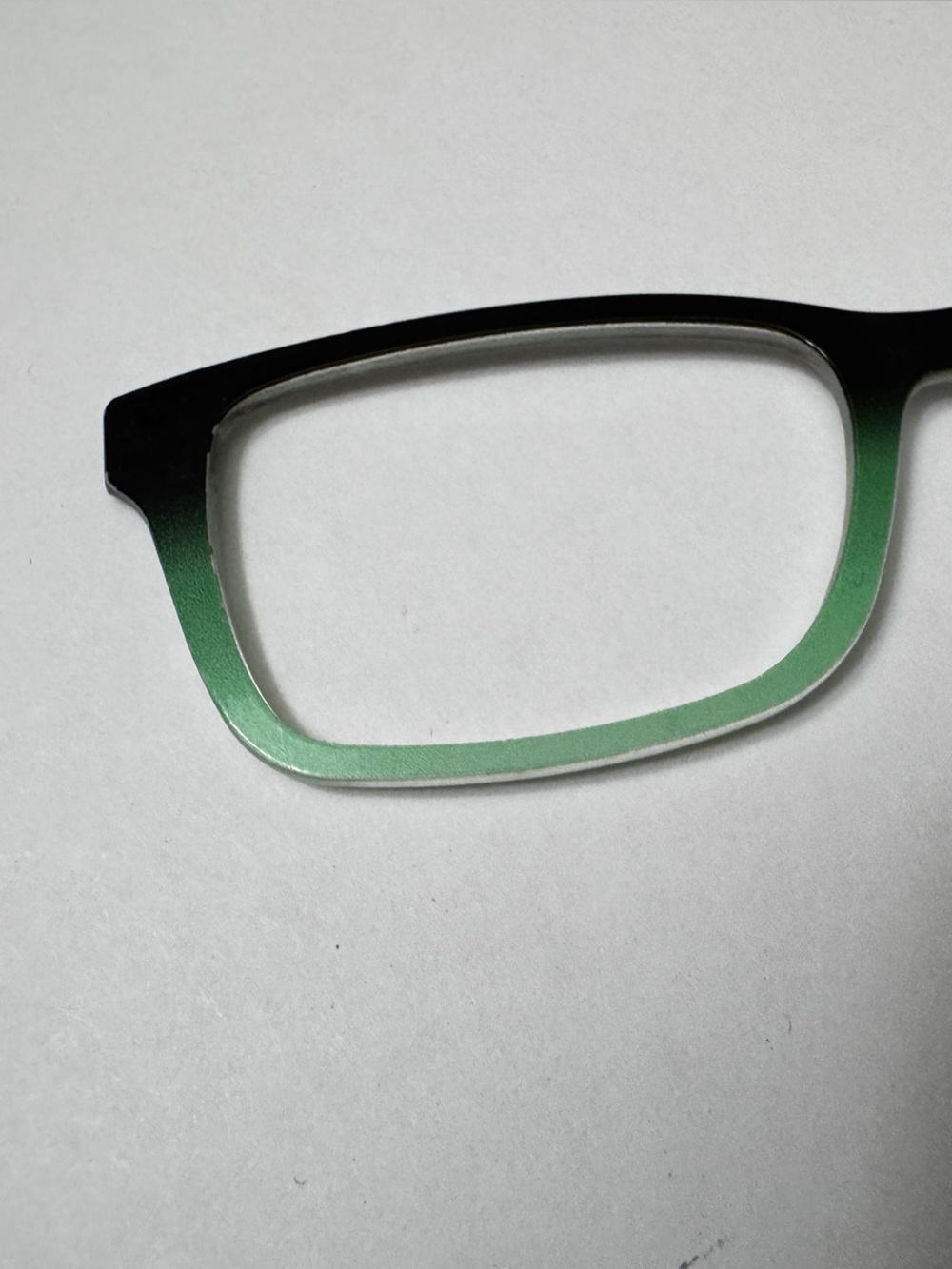 The Black to Spearmint Gradient- Otero - Top Frame